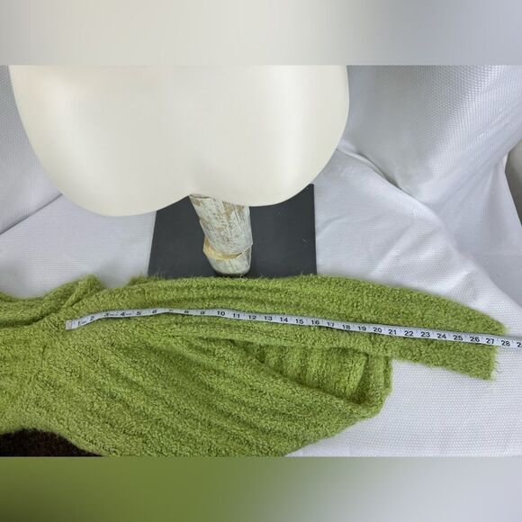 Columbia Womens Turtleneck Fuzzy Knit Sweater Green Size Medium - Picture 12 of 14